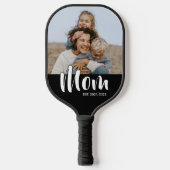 Moeder heeft leuk script foto gemaakt pickleball paddle (Voorkant)