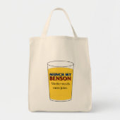 Moeder heeft meer Juice nodig - Munch My Benson Tote Bag (Voorkant)