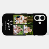 Moeder Heeft Modern 3 Foto Case-Mate iPhone Case (Achterkant (horizontaal))