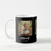 Moeder heeft Modern Schrift 3 Foto Koffiemok (Links)