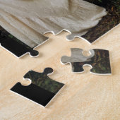 Moeder heeft Modern Schrift 3 Foto opgericht Legpuzzel (Zijkant)