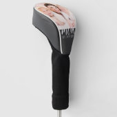 Moeder heeft modern schrift foto ingesteld golfheadcover (Schuin)
