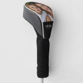 Moeder heeft modern schrift foto ingesteld golfheadcover (Schuin)