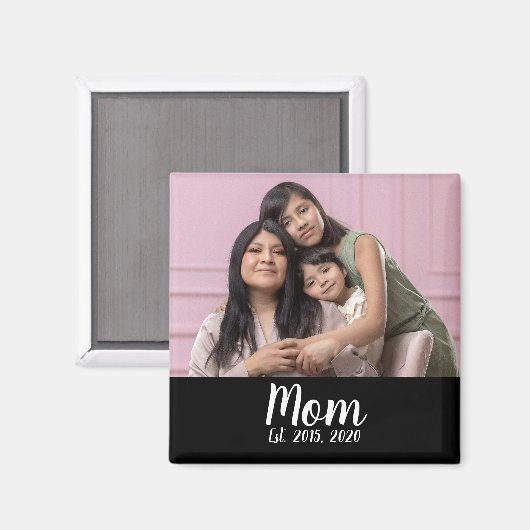 Moeder heeft Moederdag ingesteld Magneet (Voorkant / Achterkant)