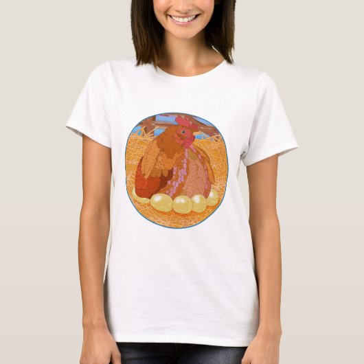 Moeder Hen T-shirt (Voorkant)