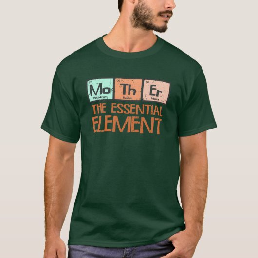 Moeder het essentiële element moeder t-shirt (Voorkant)