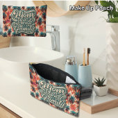 Moeder het hart van de familie Tropisch patroon Etui