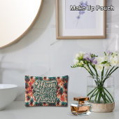 Moeder het hart van de familie Tropisch patroon Etui