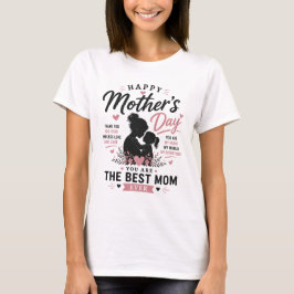 “Moeder: het hart van het gezin” T-shirt