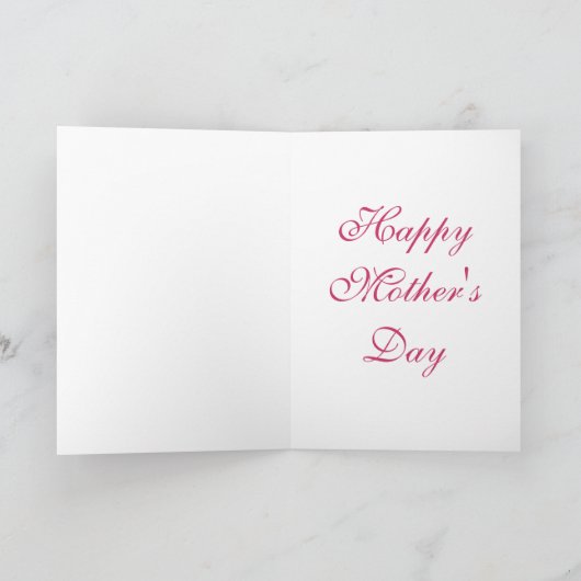 Moeder, het Roos zonder doorn Kaart (Binnen)