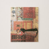 Moeder Holding Baby in de keuken Legpuzzel (Verticaal)