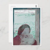 Moeder Holding Baby, Maurice Denis Briefkaart (Voorkant / Achterkant)