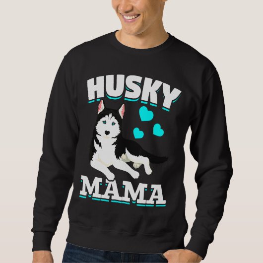 Moeder Hond Husky Trui (Voorkant)