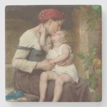 Moeder houden van haar Schattige kind (Perrault)