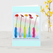 Moeder houdt... kaart (Gele Bloem)