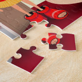 Moeder houdt van baby (Mama Voli Bebu) puzzel (Zijkant)