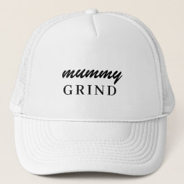 Moeder Hustle Modern Stijlvolle Moederdag Design Trucker Pet