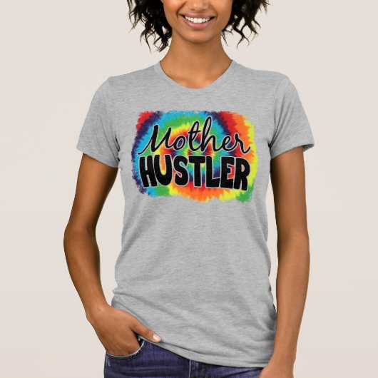 Moeder Hustler Grappig T-shirt (Voorkant)