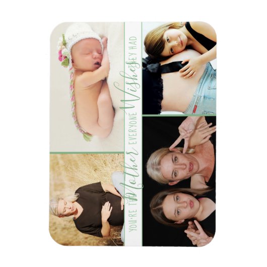 Moeder Iedereen wil dat ze het hadden | Neo Mint-f Magneet (Verticaal)