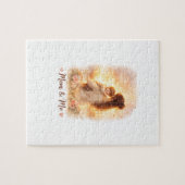 Moeder & Ik Aquarel Zonsondergang Puzzel – Moederd (Horizontaal)
