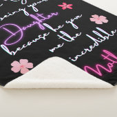 Moeder Ik dank God voor je dochter. Sherpa Deken (3/4)