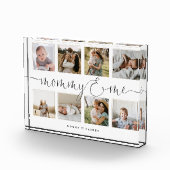 Moeder & Ik Elegante Script | Foto-rastercollage Fotoblokken (Rechts)