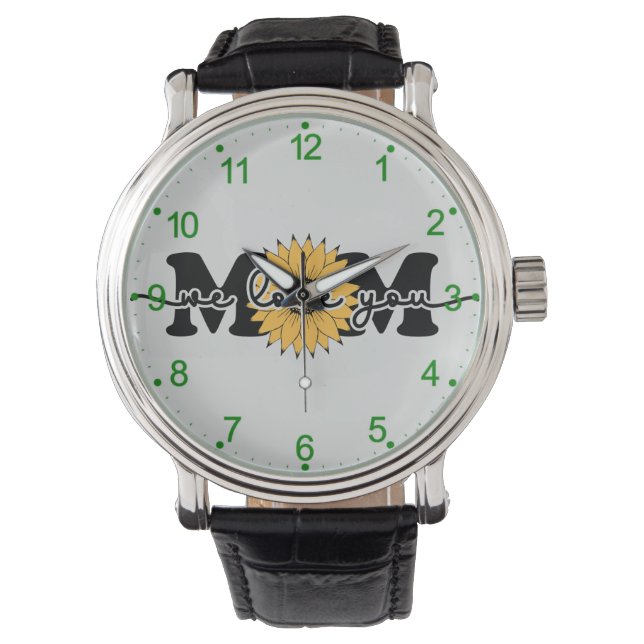 Moeder Ik Hou Van Je - Moederdag -43250 Horloge (Voorkant)