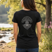 Moeder in de hemel Levensboom Moederdag-herdenking T-shirt