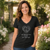 Moeder in de hemel Moeder-dochter Roos Moederdag T-shirt