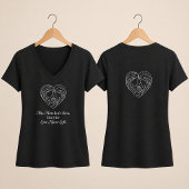 Moeder in de hemel Moeder-dochter Roos Moederdag T-shirt