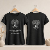 Moeder in de hemel Moederdag Herdenking Stamboom T-shirt