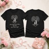 Moeder in de hemel Moederdag Herdenking Stamboom T-shirt