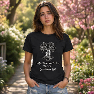 Moeder in de hemel Moederdag Herdenking Stamboom T-shirt