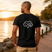 Moeder in de hemel Oneindigheid Hart Moederdag Her T-shirt
