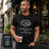 Moeder in de hemel Oneindigheid Hart Moederdag Her T-shirt
