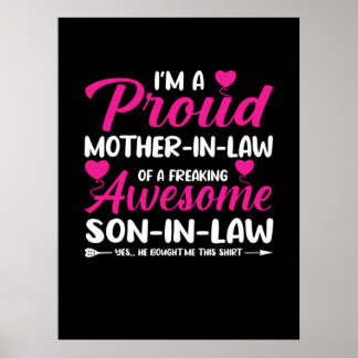 Moeder in de wet van Geweldige zoon in de wet Poster