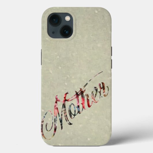 Moeder, in een woord Case-Mate iPhone case (Achterkant)