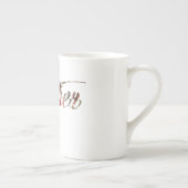 Moeder, in een woord porselein kop (Rechts)