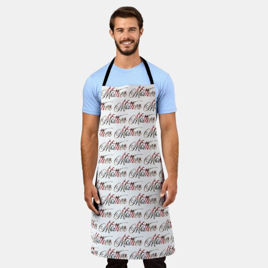 Moeder, in een woord schort (Gedragen)