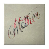 Moeder, in een woord tegeltje (Voorkant)