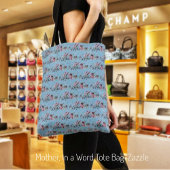 Moeder, in een woord tote bag