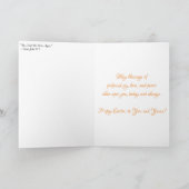 "Moeder in Glas" Pasen Kaart (Binnen)