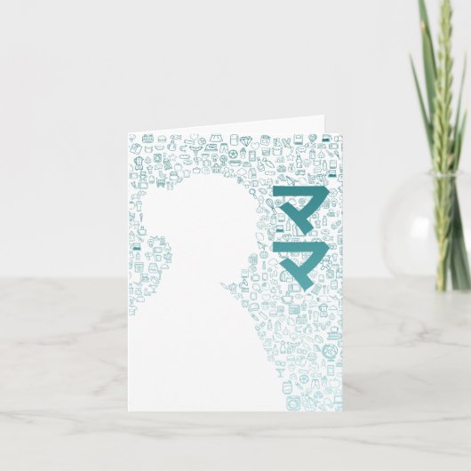 Moeder in Japans Karakter (Katakana) Bedankkaart (Voorkant)