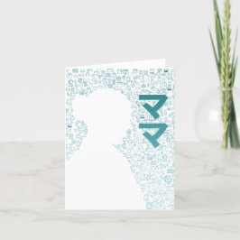 Moeder in Japans Karakter (Katakana) Bedankkaart