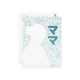 Moeder in Japans Karakter (Katakana) Briefkaart