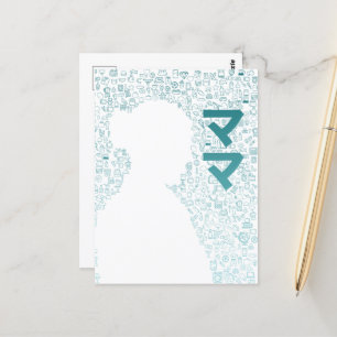 Moeder in Japans Karakter (Katakana) Briefkaart