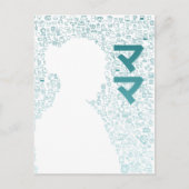 Moeder in Japans Karakter (Katakana) Briefkaart (Voorkant)