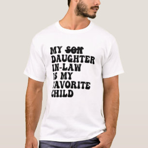 Moeder-in-law Familie Matching Dochter Cadeau T-shirt