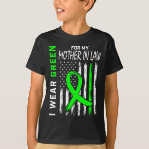 Moeder in rechte Nierziekte Cerebral Palsy Awaren T-shirt