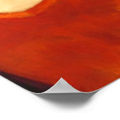 Moeder in rood met kind poster (Hoek)